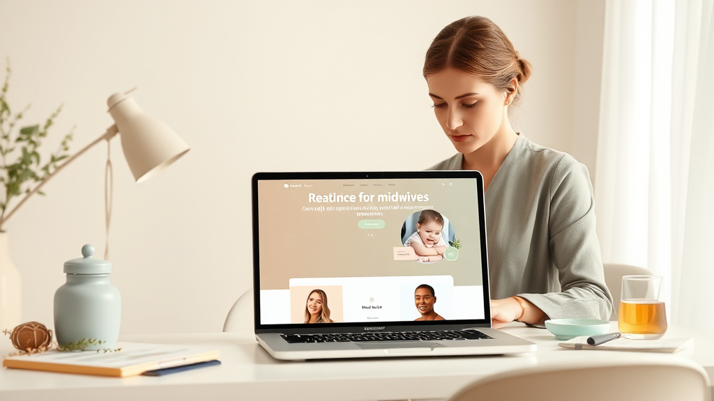 Professionelles Webdesign für Hebammen: Jetzt anfragen!