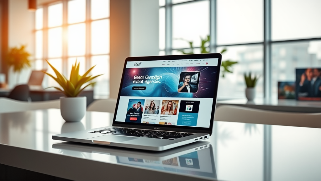 Webdesign für Eventagenturen: Kreativ und Effektiv gestalten