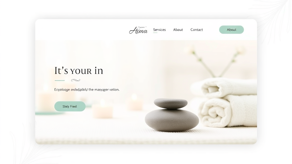 Webdesign für Masseure: Ansprechend & Effektiv Gestaltet