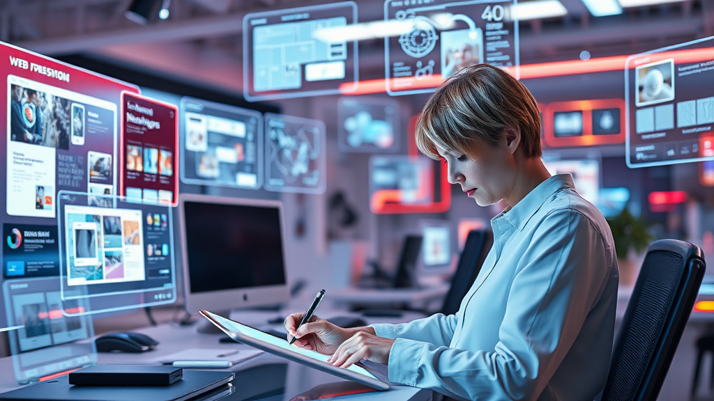 Bleiben Sie mit den Webdesign-Trends 2025 auf dem neuesten Stand und gestalten Sie visuell ansprechende, benutzerfreundliche Websites für optimalen Erfolg.