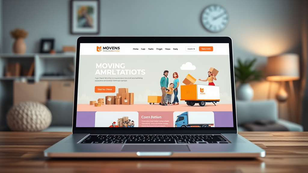 Webdesign für Umzugsunternehmen: Kunden gewinnen leicht gemacht